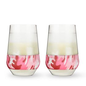 Wine FREEZE XL in Pink Camo (set of 2) by HOST