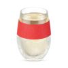 Wine FREEZE Cup in Red Glitter Single by HOST