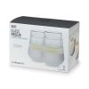 Glass FREEZE Wine Glass (set of two) in Gray by HOST