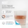 Glass FREEZE Whiskey Glass (set of two) by HOST