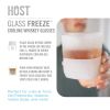 Glass FREEZE Whiskey Glass (set of two) by HOST