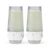 Champagne FREEZE in Marble (set of 2) by HOST