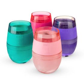 Wine FREEZE Translucent Cups (set of 4)  by HOST