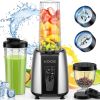 KOIOS Smoothie Blender, Max 1000w Personal Blender for Shakes and Smoothies