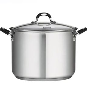 Tramontina 16 Quart Stainless Steel Covered Stock Pot