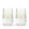 Wine FREEZE XL in Marble (set of 2) by HOST