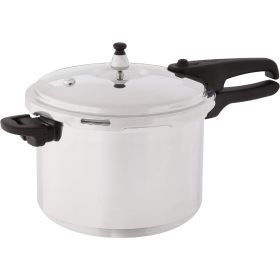 Mirro 92180A Polished Aluminum 10-PSI Pressure Cooker Cookware, 8-Quart, Silver -