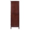 Brooke Jelly 2-Section Cupboard; Walnut