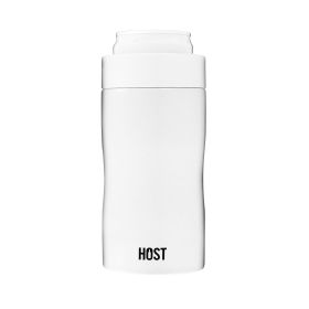 Stay-Chill Slim Can Cooler in Pearl White by HOST