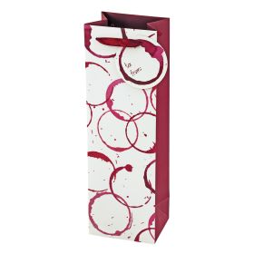 Wine Stain Single Bottle Wine Bag